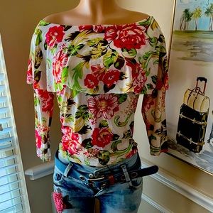 🌼FLORAL COLOMBIAN BLOUSE 🌼